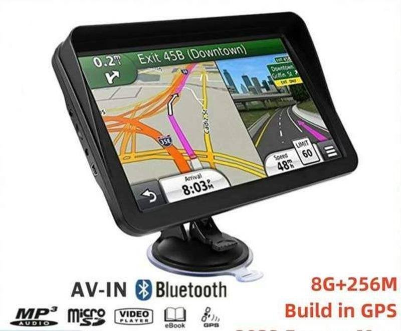 Nieuwe 7 inch GPS Navigatie voor Auto, Camper en Vrachtwagen, Auto diversen, Autonavigatie, Nieuw, Ophalen of Verzenden, Sweelincklaan 11, Waalre