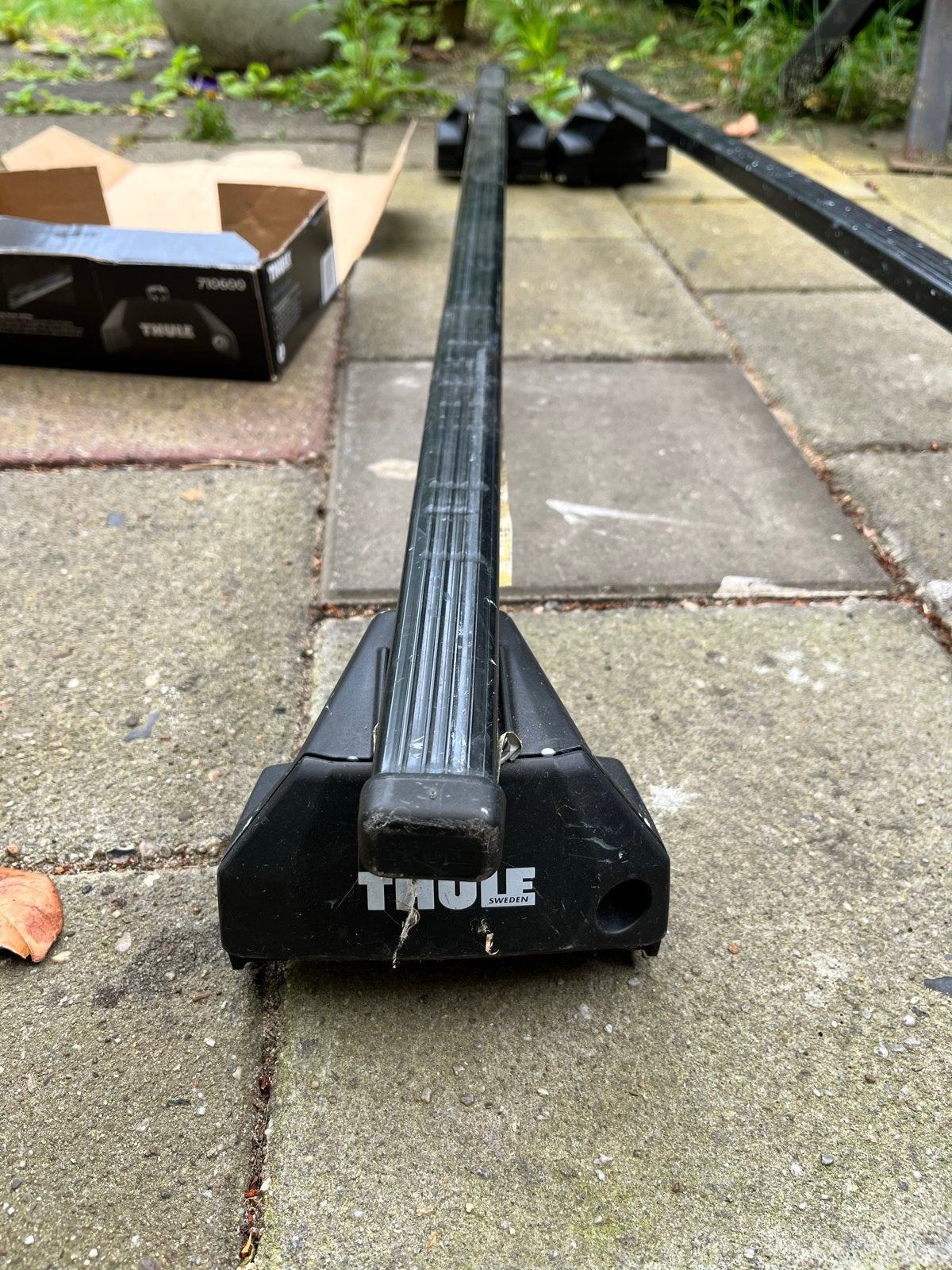 Thule Evo Flush Rail dakdragerset (710600), Auto diversen, Dakdragers, Gebruikt, Ophalen