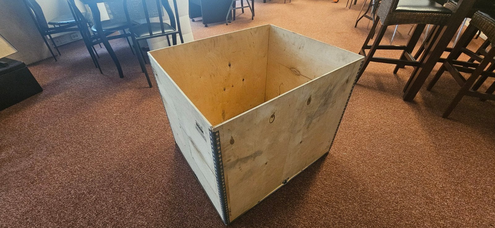 Opvouwbare Houten Opbergboxen - Handig & Ruim, Ophalen, 50 – 75, Gebruikt, 50 tot 100 cm