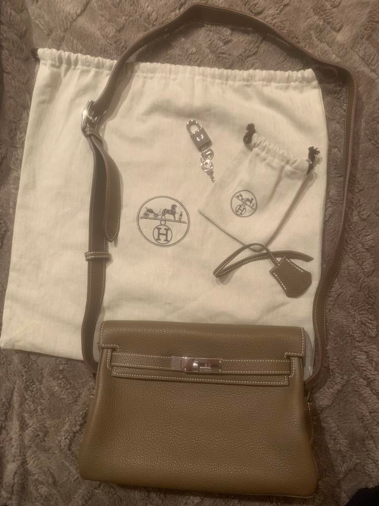 Hermes Kelly PM Messenger taupe Louis Vuitton Chanel, Ophalen of Verzenden, Nieuw
