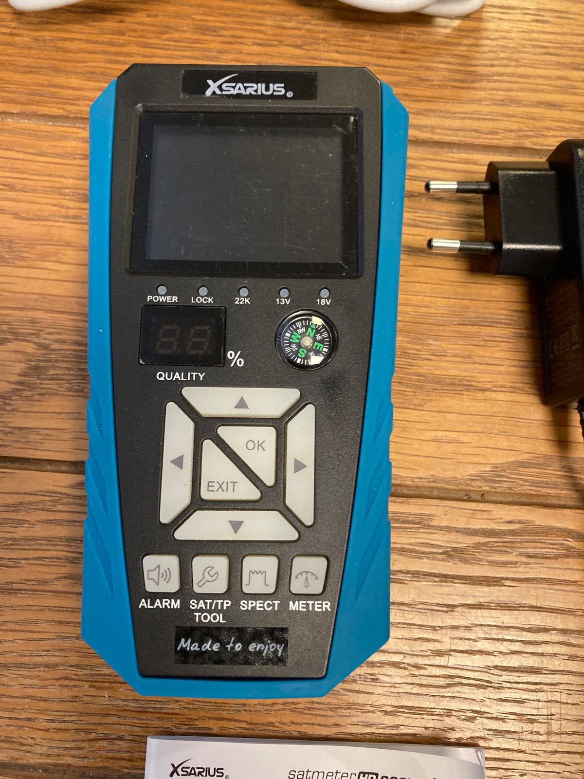 Satfinder Xsarius met complete schotel, Ophalen, Gebruikt, (Schotel)antenne, Overige merken