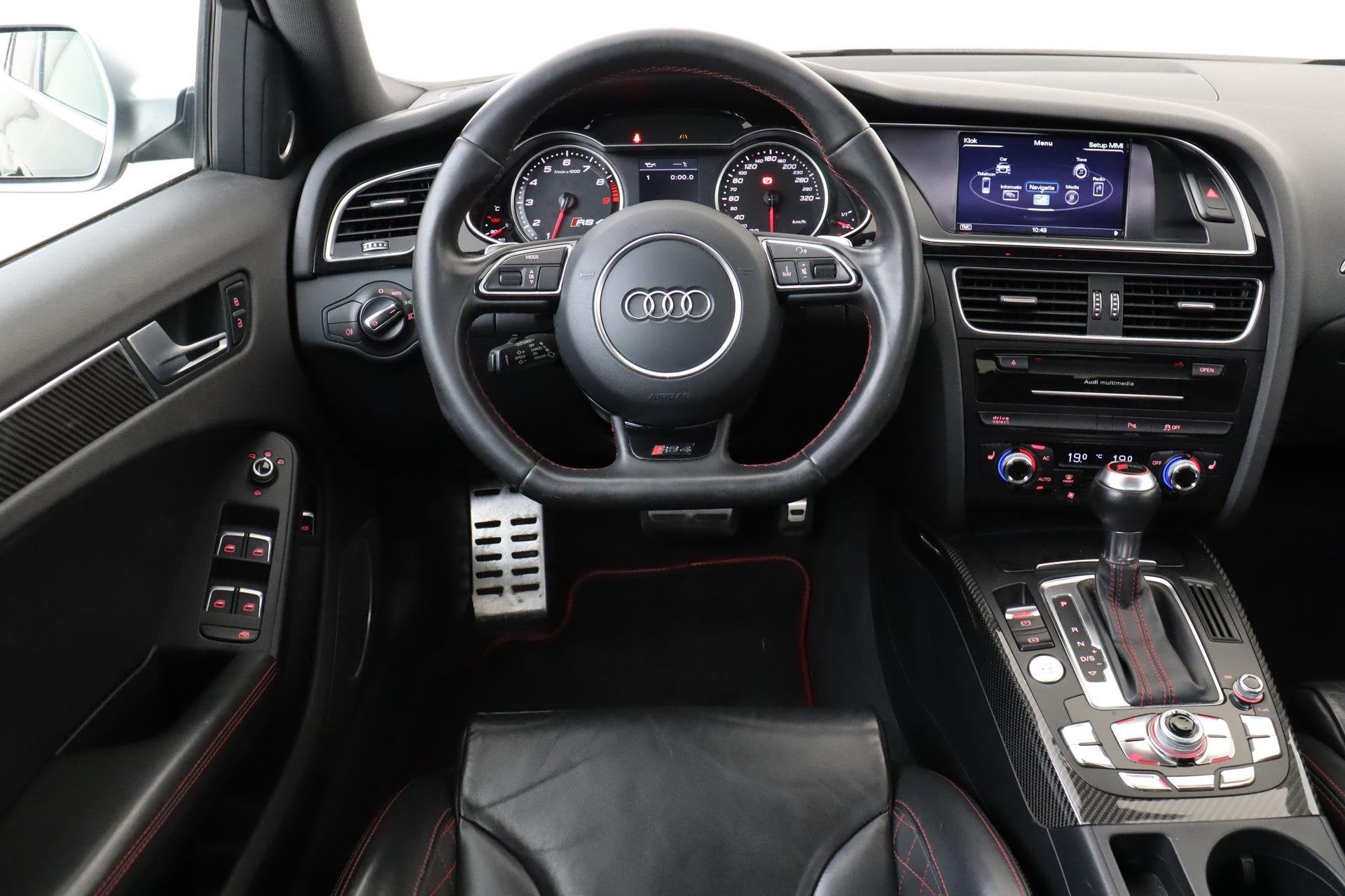 Audi RS4 Avant 4.2FSI/450PK RS4 QUATTRO -PANO/DAK|BANG&OLUFS, Auto's, Automaat, Euro 5, Gebruikt, 8 cilinders