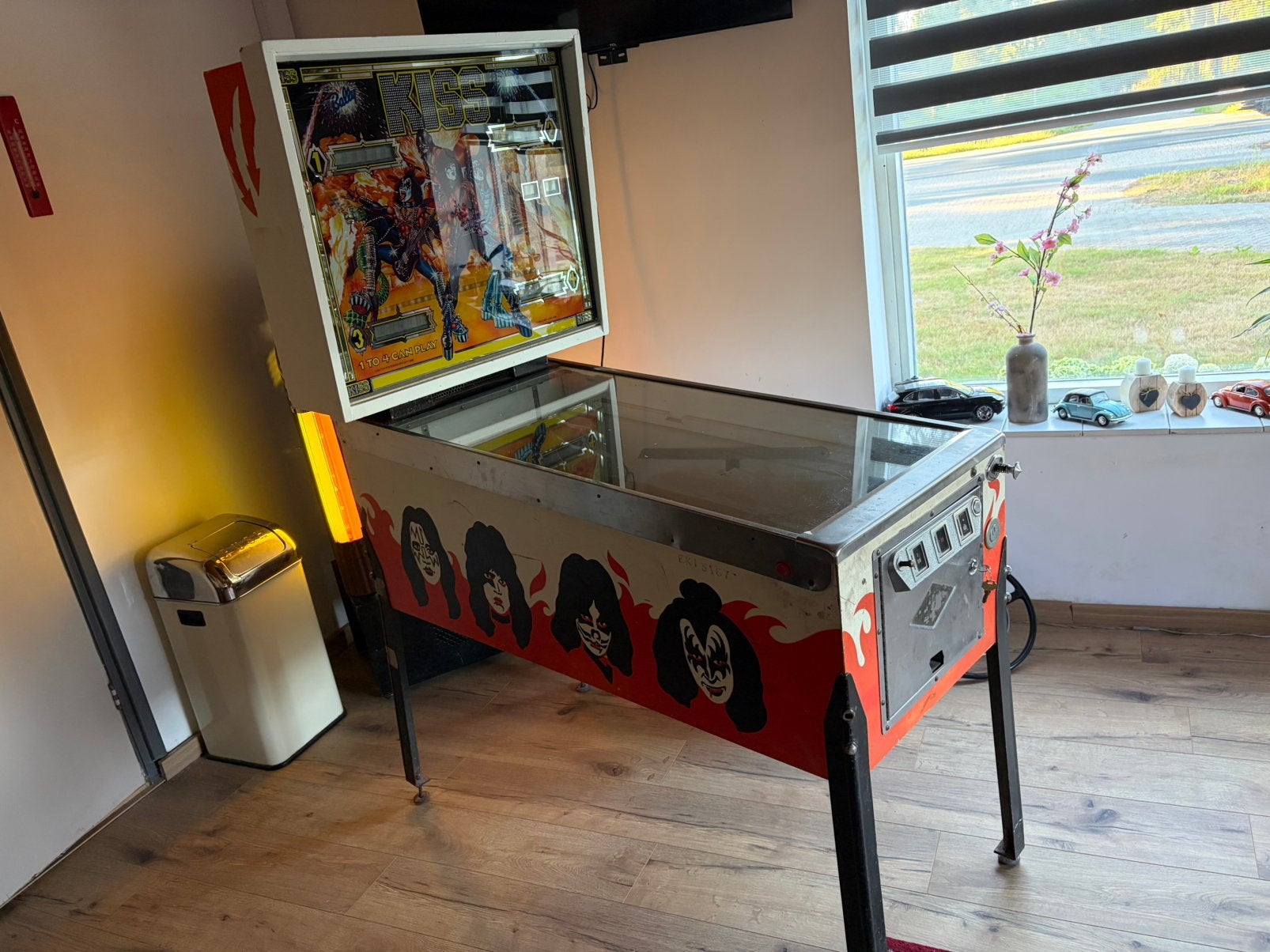 Kiss flipperkast bally……… kabinet., Verzamelen, Automaten | Flipperkasten, Ophalen, Gebruikt, Flipperkast