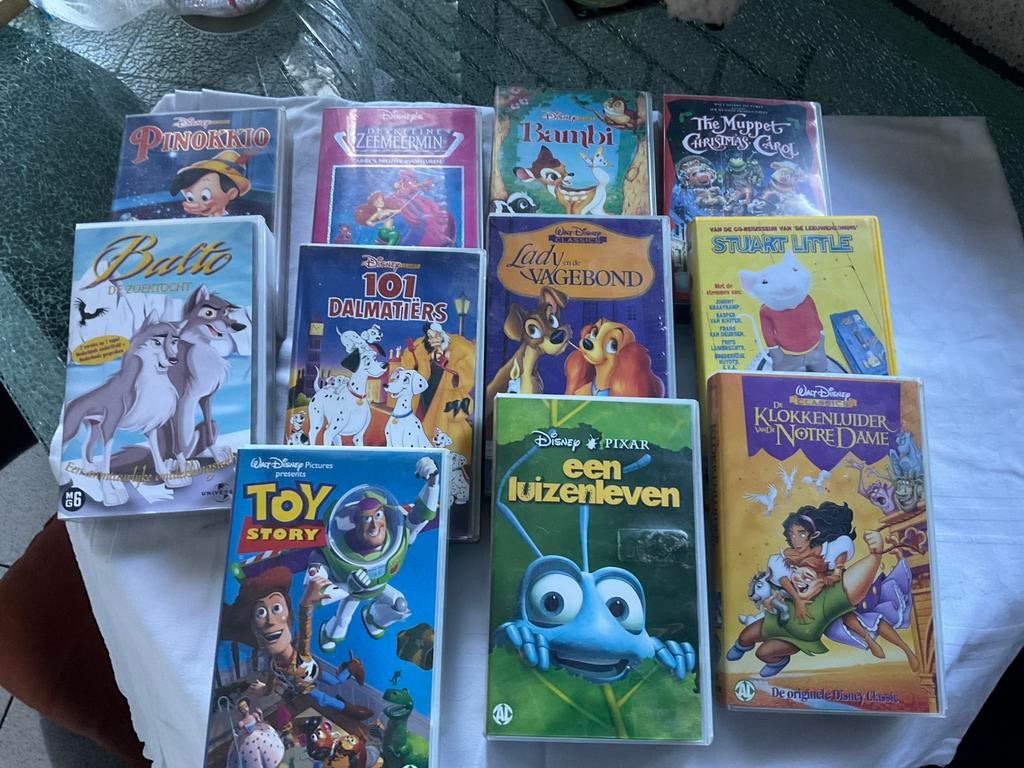 Disney VHS banden, Cd's en Dvd's, VHS | Kinderen en Jeugd, Tekenfilm, Alle leeftijden, Ophalen of Verzenden, Zo goed als nieuw