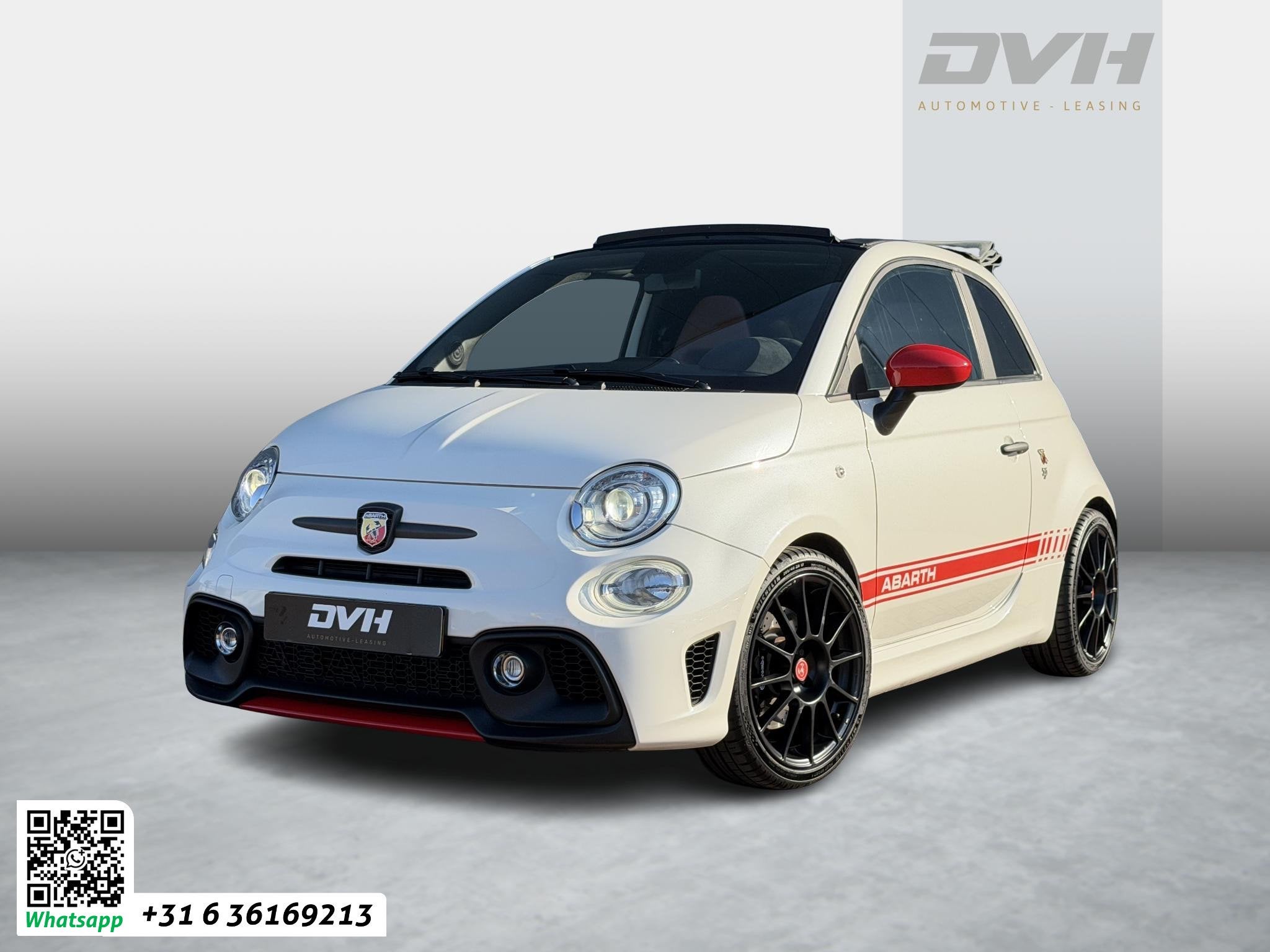 Abarth 595 C 1.4 T-Jet Competizione BEATS | CARBON | BI-XENO, Auto's, Voorwielaandrijving, Dealer onderhouden, Gebruikt, Euro 6