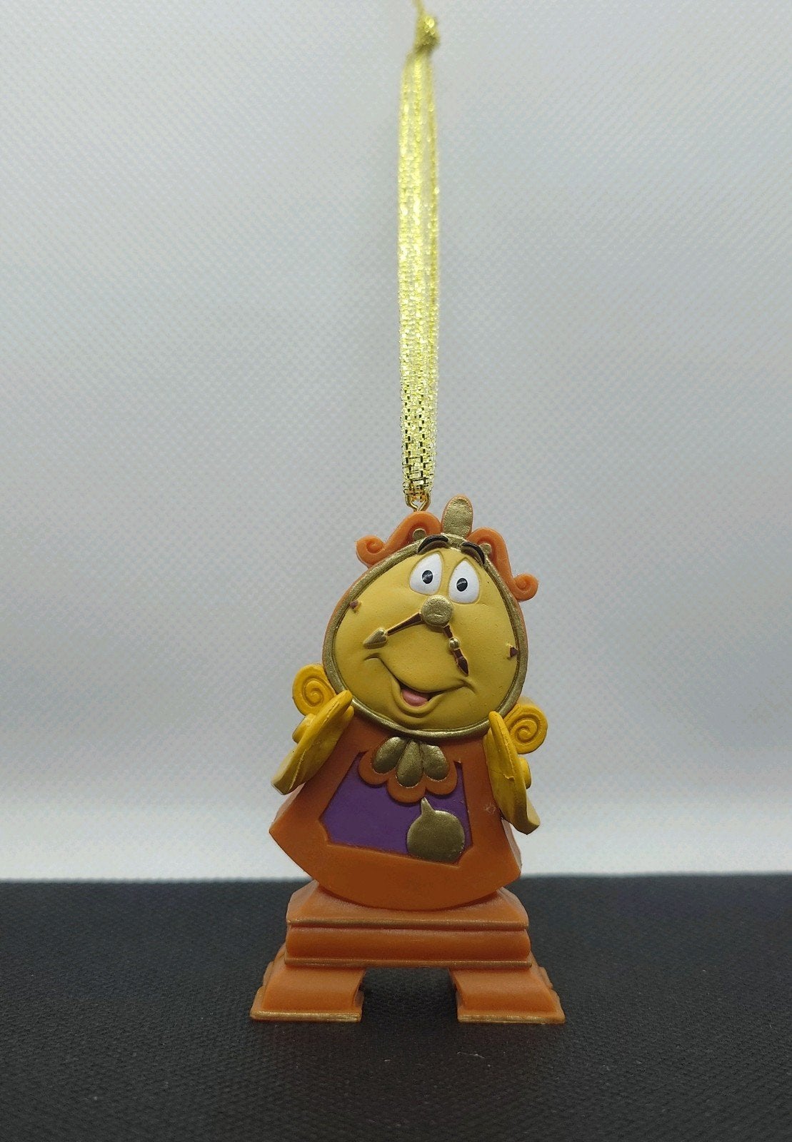 Disney Pendule Belle kerst ornament hanger kerstbal, Ophalen of Verzenden, Assepoester of Belle, Nieuw