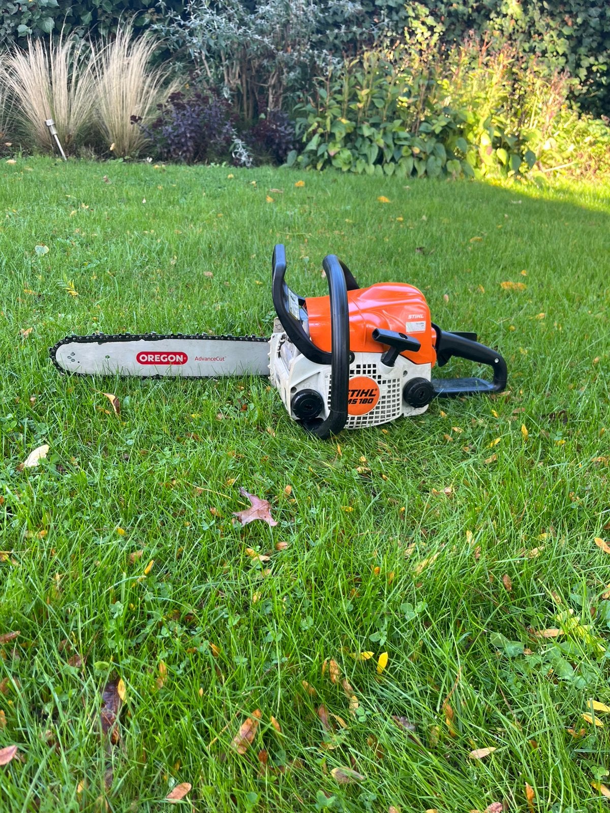 Stihl MS 180, Ophalen, Gebruikt, 70 mm of meer, Kettingzaag