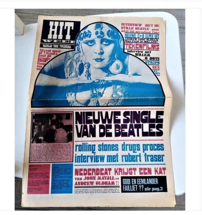 Hitweek #4#1967-stones, Boeken, Ophalen of Verzenden, Gelezen, Muziek, Film of Tv