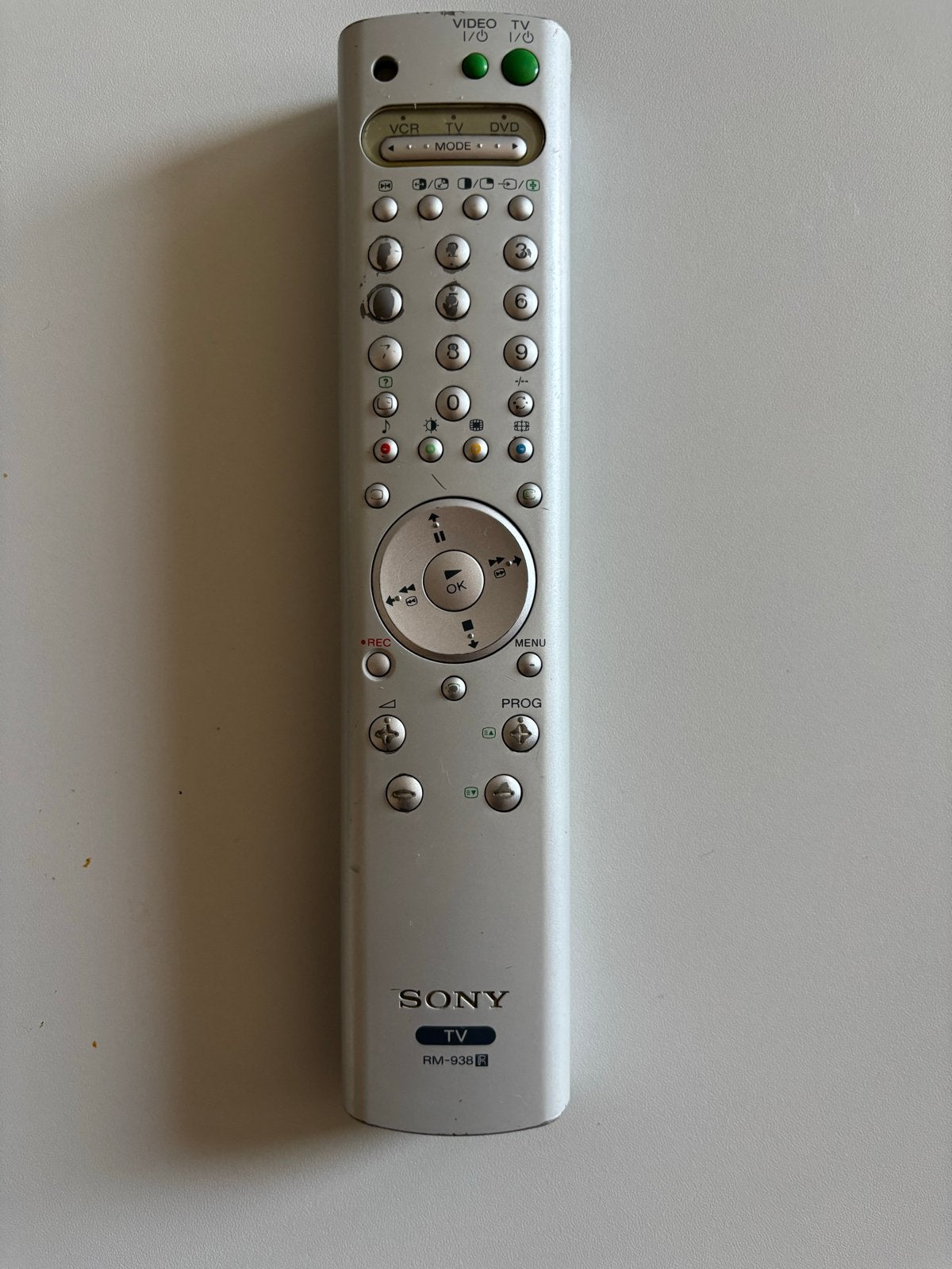 Sony RM-938R Afstandsbediening - Gebruikt, Ophalen of Verzenden, Gebruikt, Origineel, Dvd