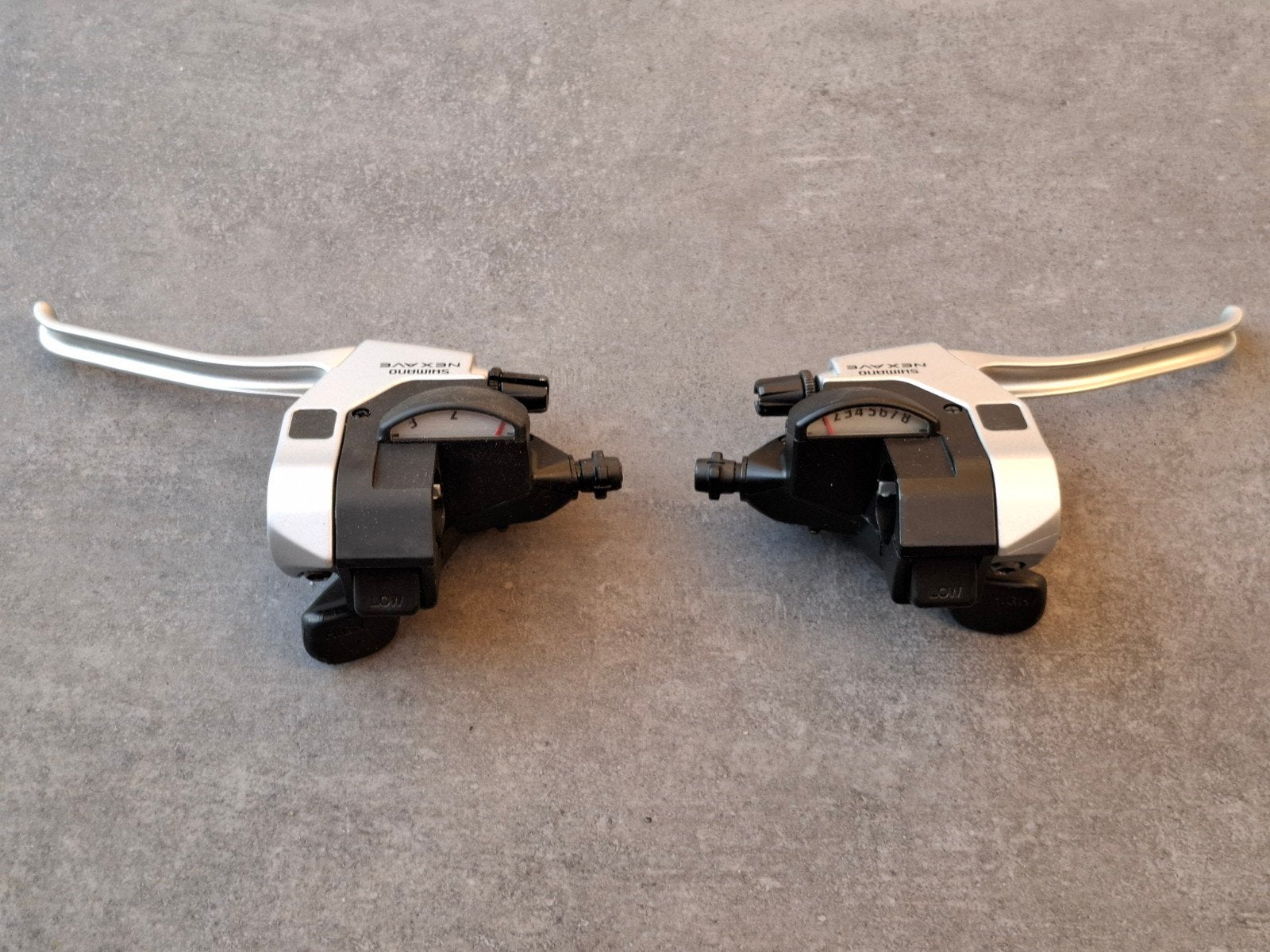 Shimano NEXAVE ST-C503 Shifters 8 versnellingen zilver, Overige materialen, Overige typen, Toerfiets, Ophalen of Verzenden
