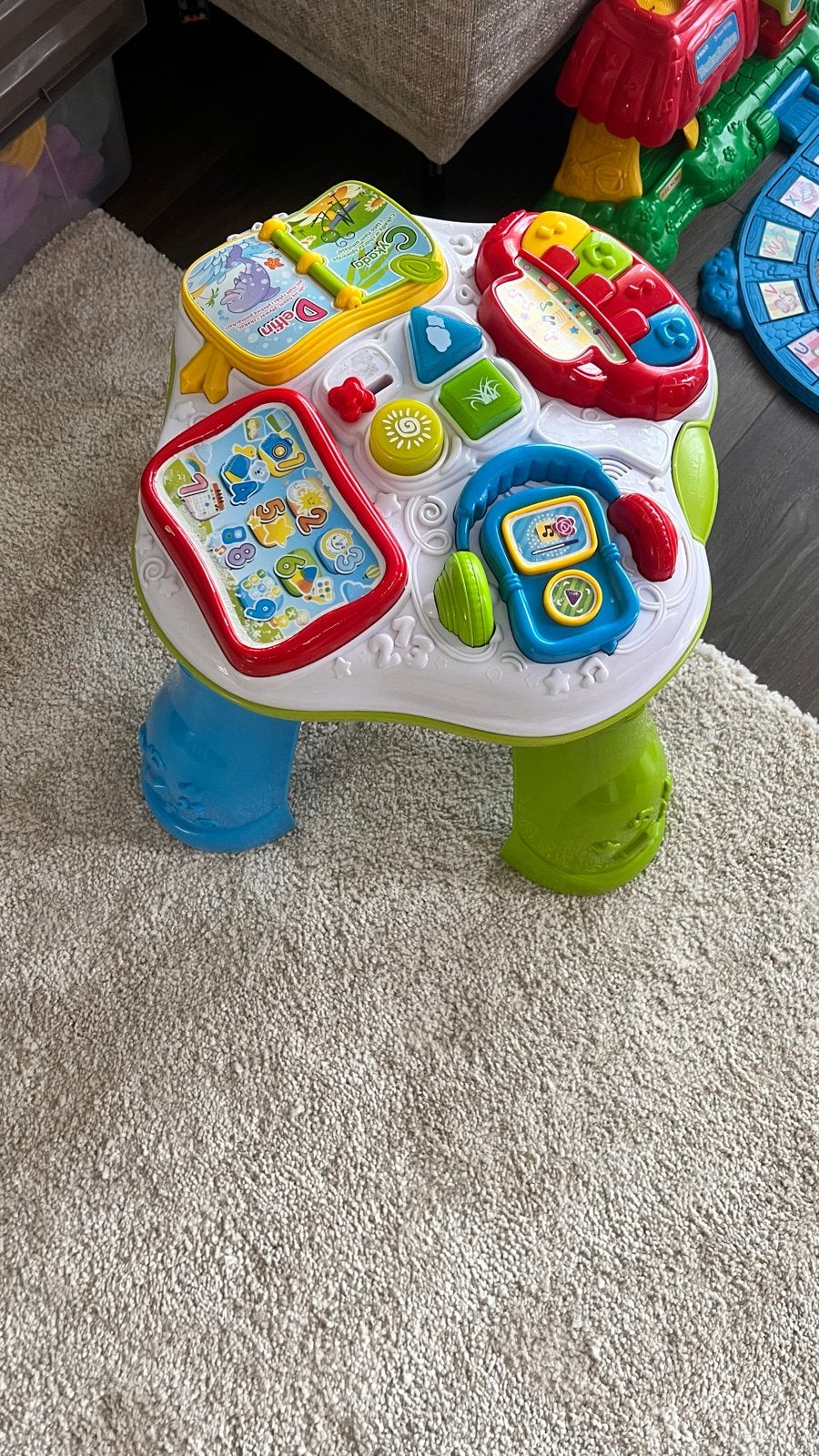 Interactieve speeltafel voor baby's en peuters, Ophalen of Verzenden, Zo goed als nieuw