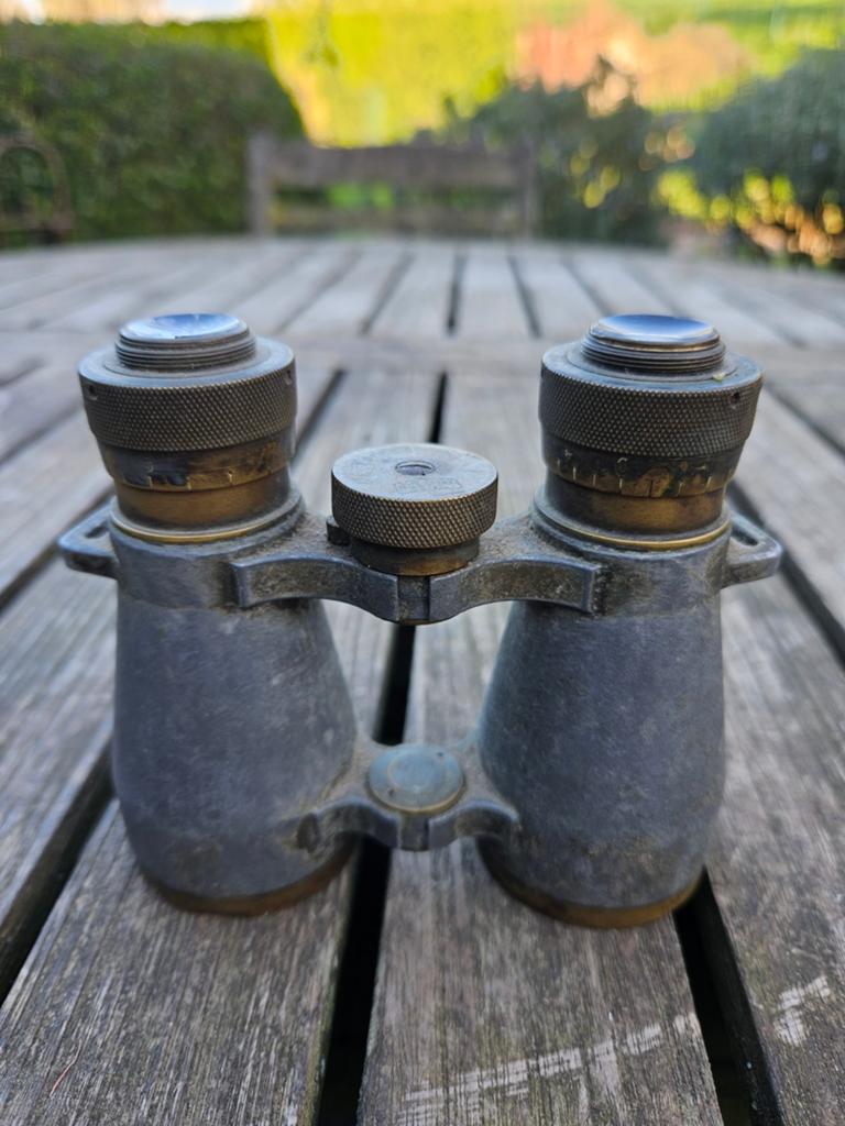 WO 1 dienstglas 08 verrekijker te koop., Ophalen, Landmacht, Duitsland, Hulzen of Bodemvondsten