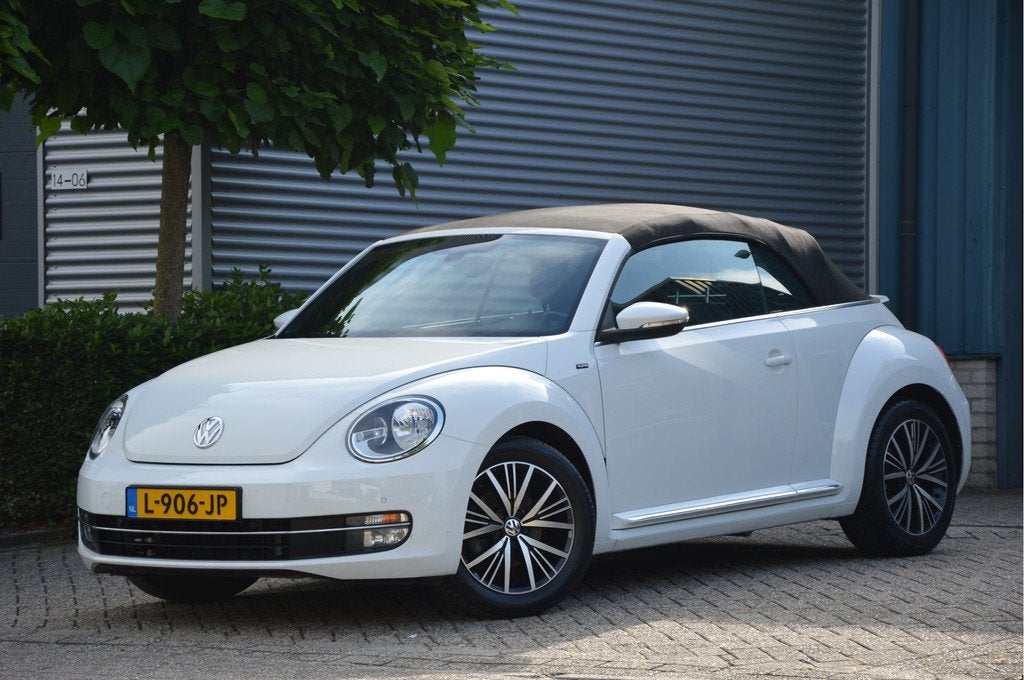 Volkswagen Beetle Cabriolet 1.2 TSI Allstar BlueMotion CLIMA, Auto's, Volkswagen, Voorwielaandrijving, 12 maanden, Stof, Gebruikt