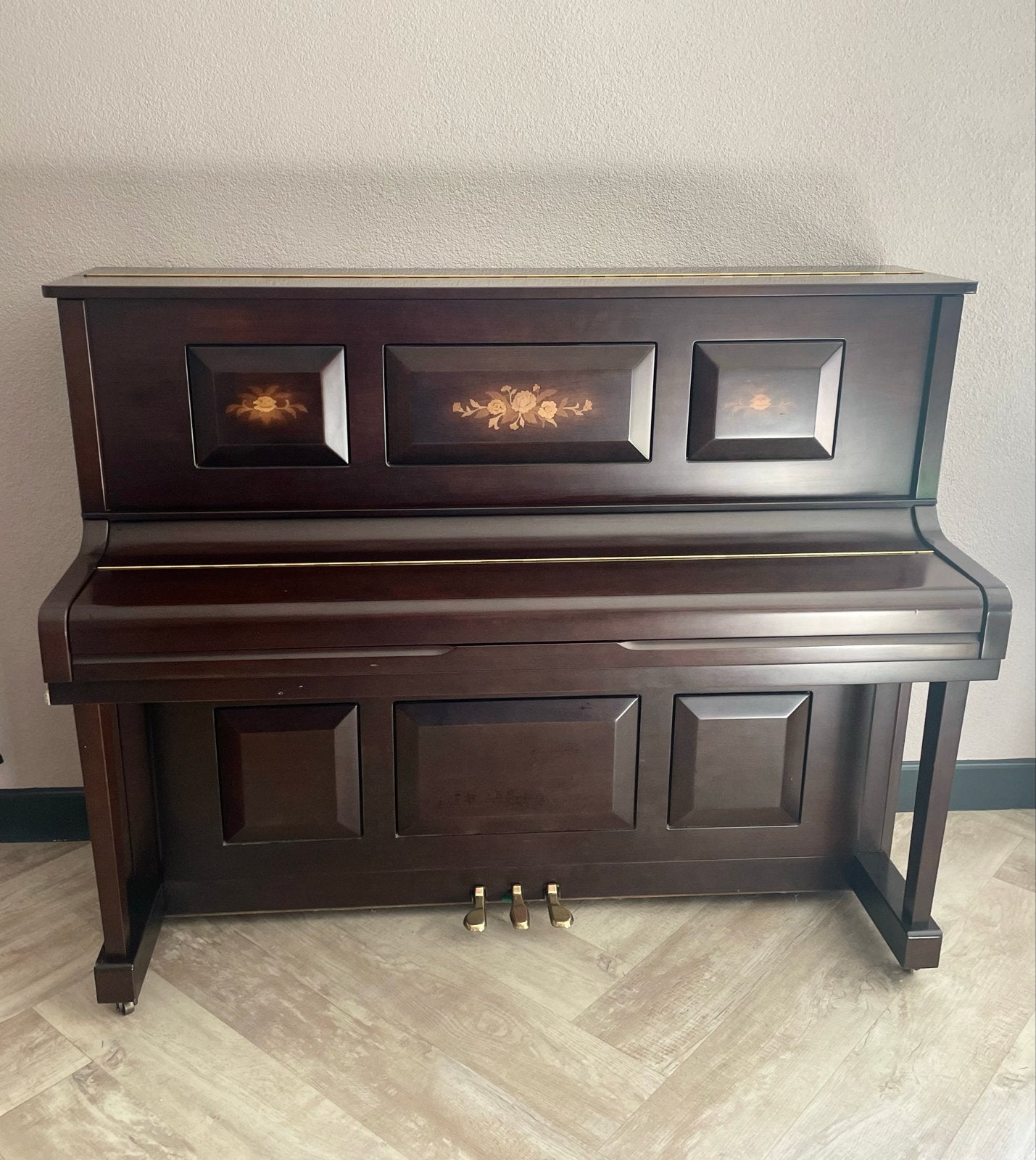 Atlas Piano, Ophalen, Gebruikt, Bruin, Piano