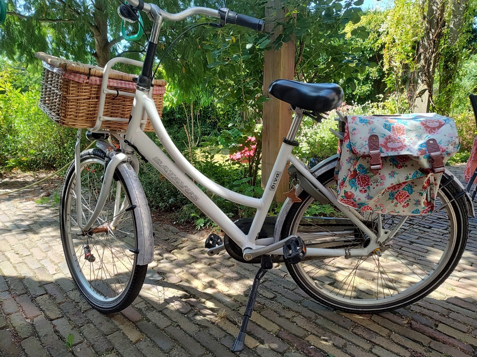 Batavus Diva fiets, Fietsen en Brommers, Terugtraprem, Gebruikt, Versnellingen, Batavus Diva