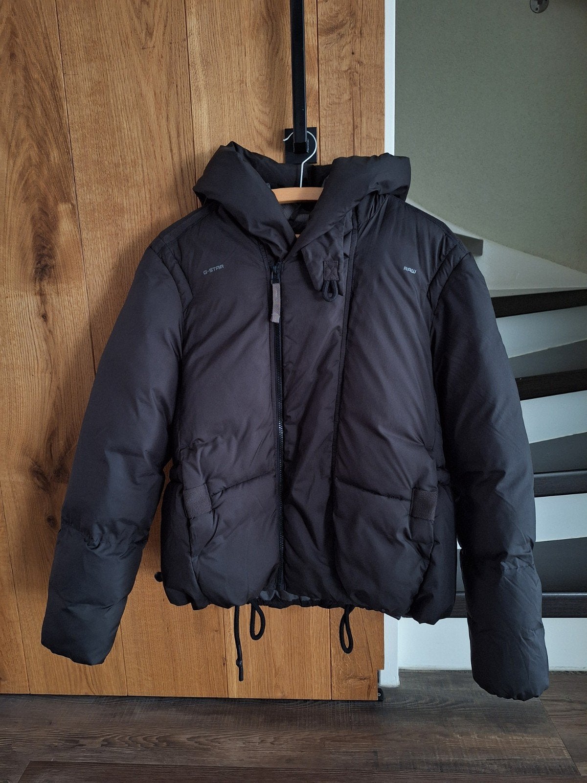 G-Star RAW Pufferjack - Maat L - Zo goed als nieuw, Zwart, Maat 42/44 (L), Ophalen of Verzenden, G-STAR RAW