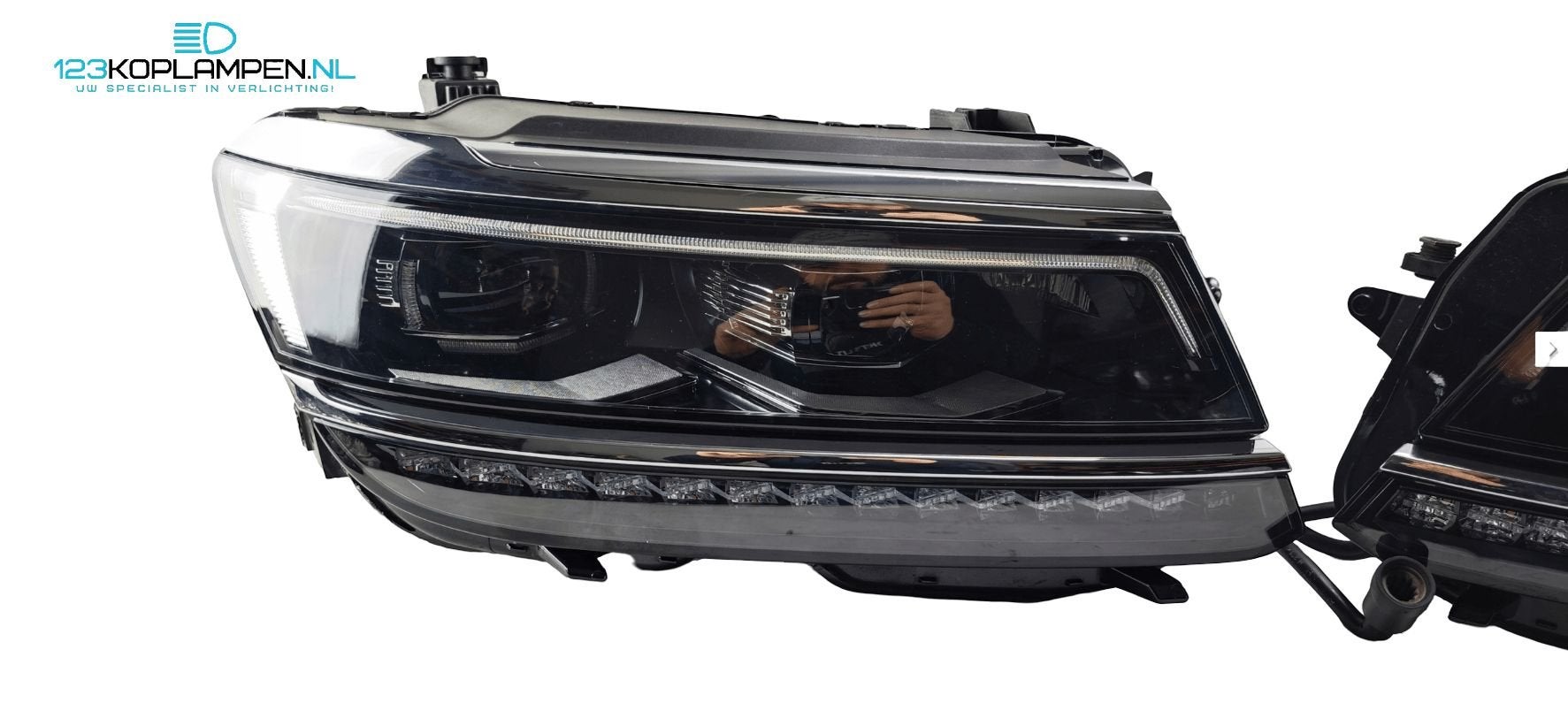 VW Volkswagen Tiguan 5NN Full Led koplampen links rechts, Gebruikt, -, Volkswagen, -