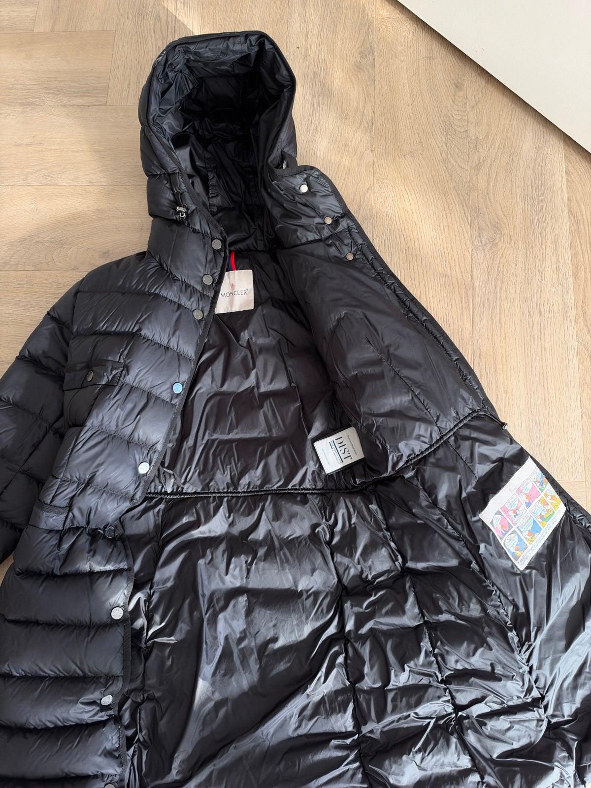 Moncler jas zwart -S, Kleding | Dames, Ophalen, Zo goed als nieuw, Zwart