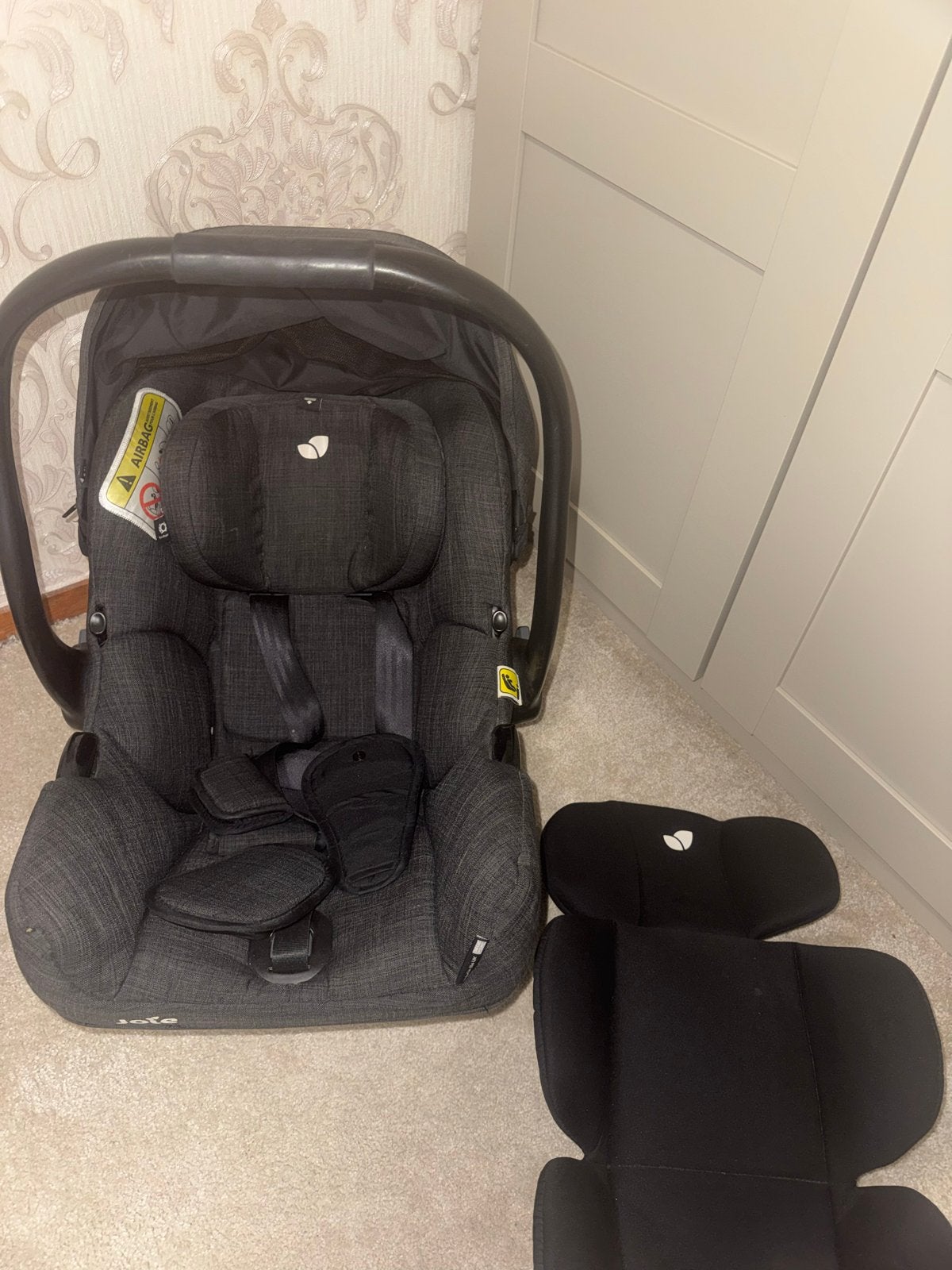 Joie i-Snug autostoel - Zo goed als nieuw, Overige merken, Autogordel of Isofix, Zo goed als nieuw, 0 t/m 13 kg