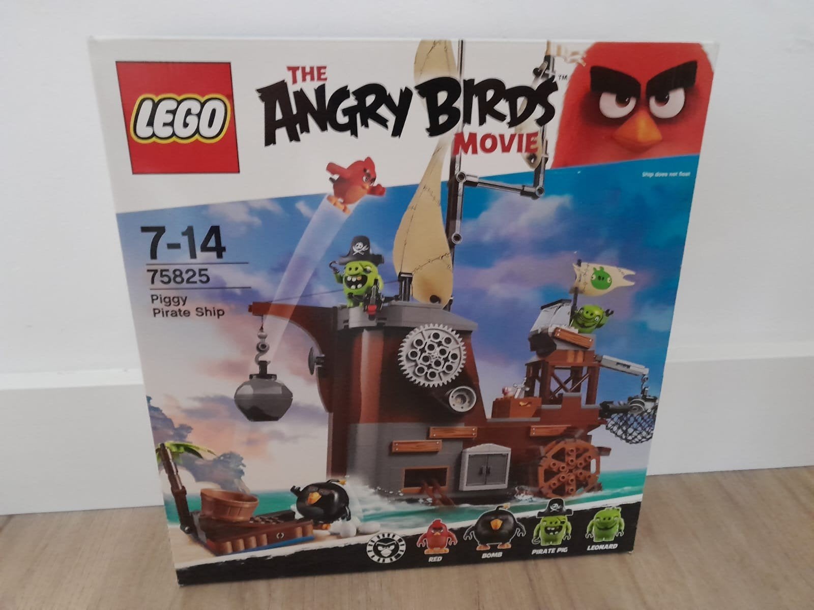 Lego angry birds 75825 compleet, Overige thema's, Lego, Ophalen of Verzenden, Zo goed als nieuw