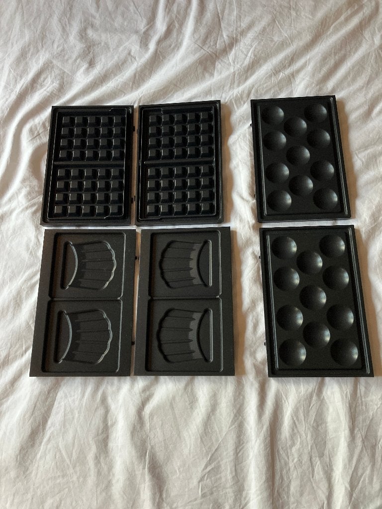 Tefal Snack Clean platen wafels, tosti's, poffertjes - NIEUW, Ophalen of Verzenden, Uitneembare platen, Zo goed als nieuw