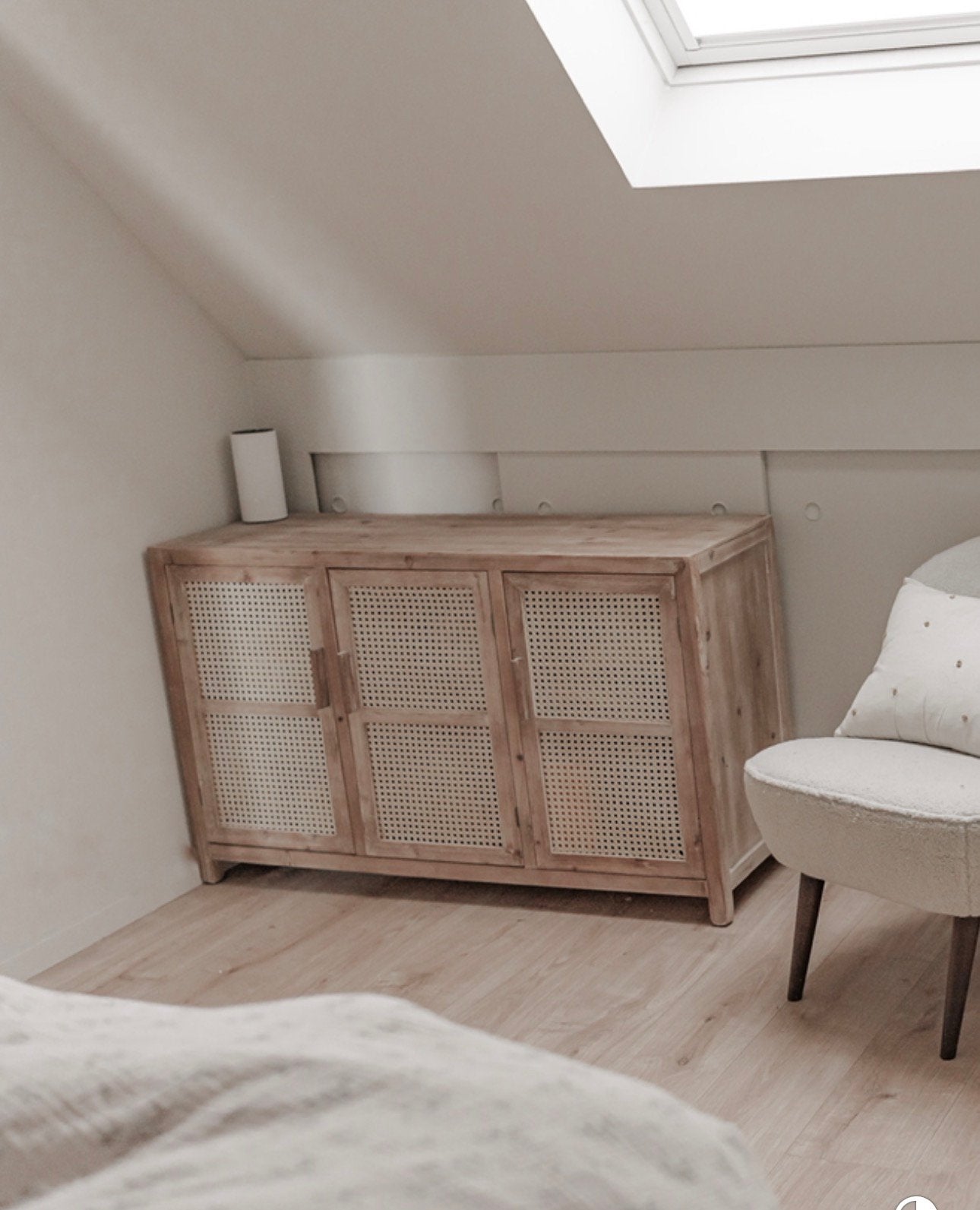 Dressoir xenos kast webbing bandung 72x120x40, Ophalen, Zo goed als nieuw, Eenpersoons