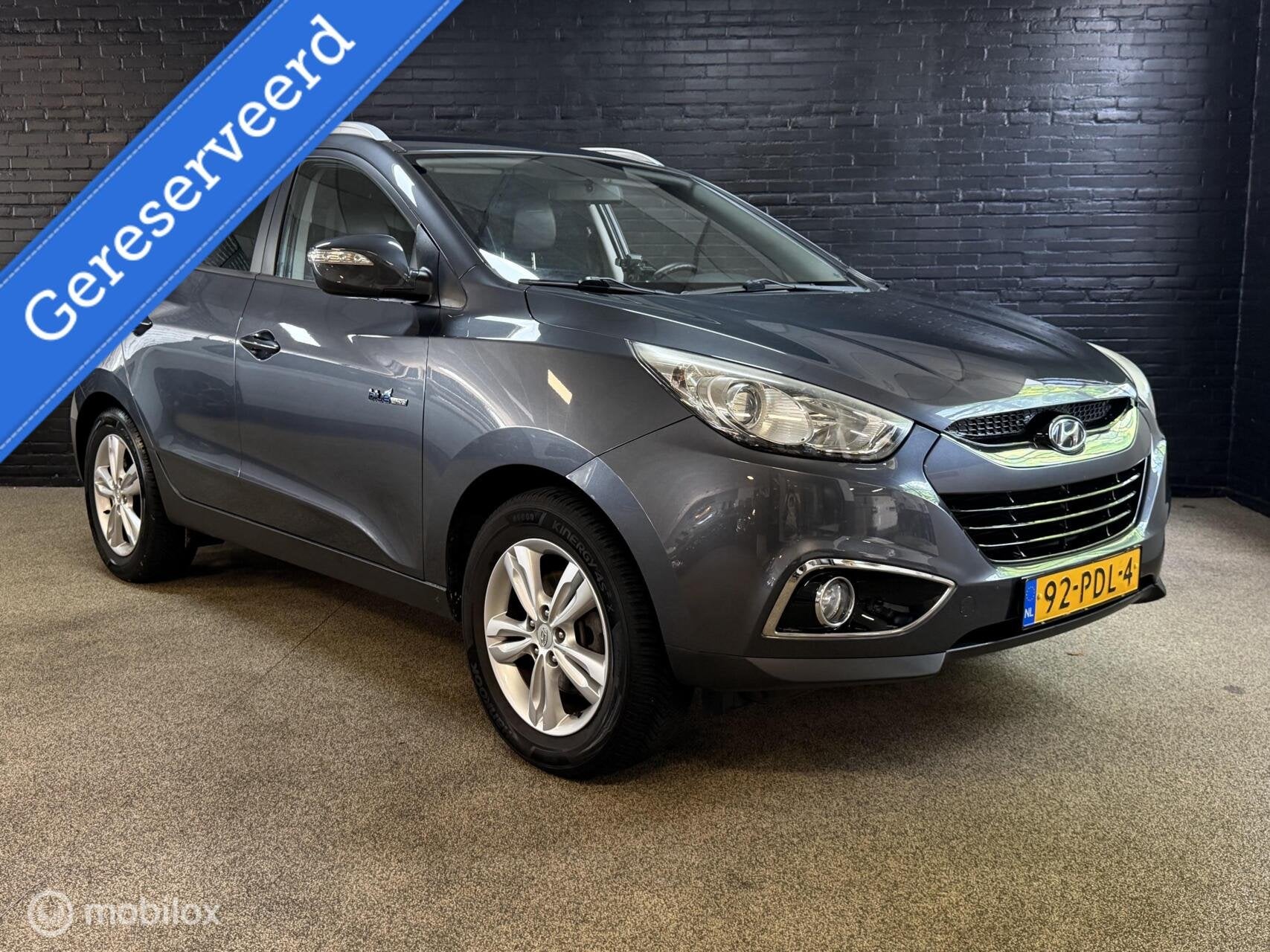 Hyundai ix35 1.6i GDI Active LEDER TREKHAAK CAMERA CRUISE, Auto's, Voorwielaandrijving, Euro 5, 135 pk, 1591 cc