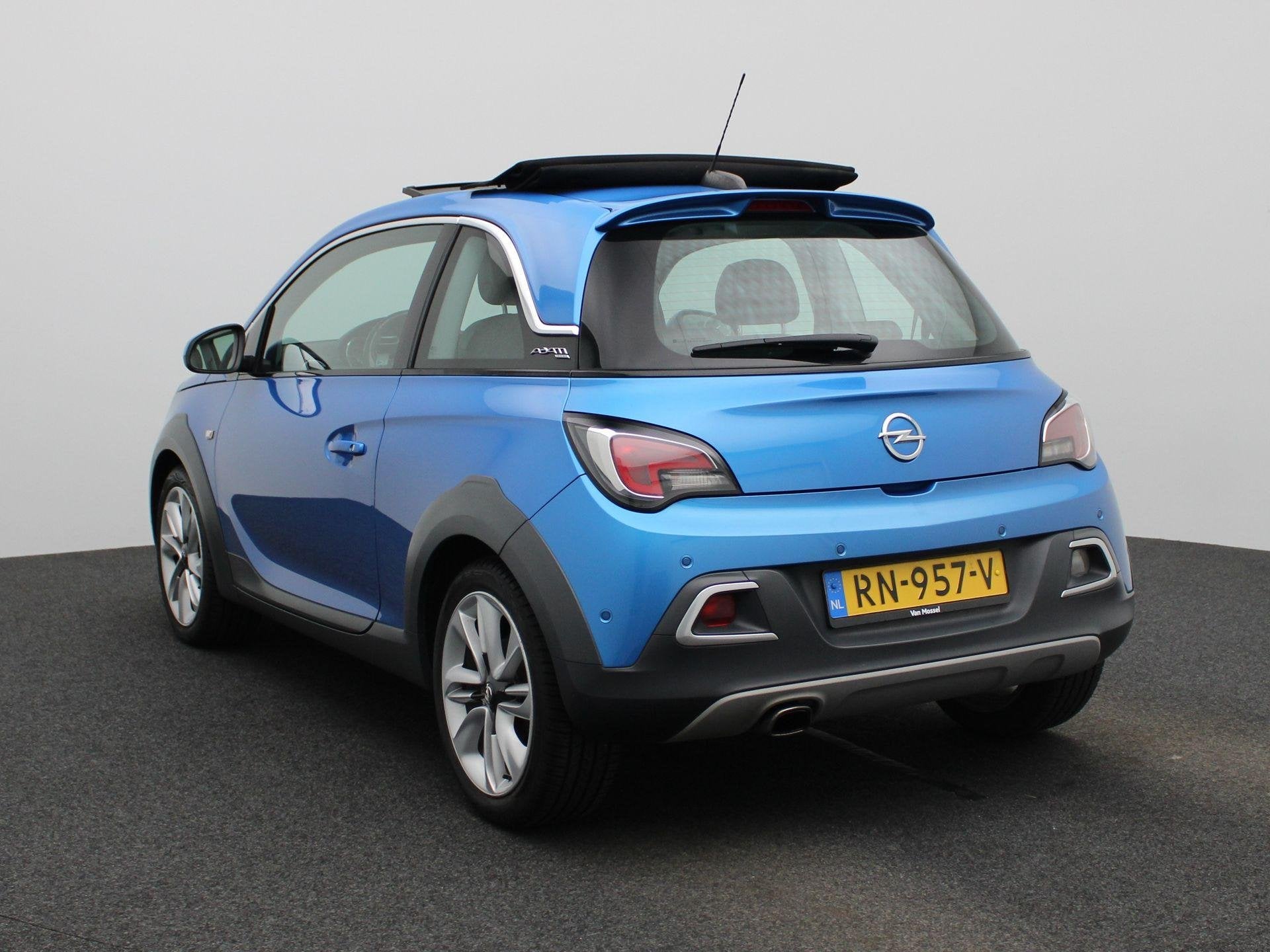 Opel ADAM 1.0 Turbo Rocks | Elektrisch Vouwdak | Stoelverwar, Auto's, Voorwielaandrijving, 12 maanden, ADAM, 1041 kg