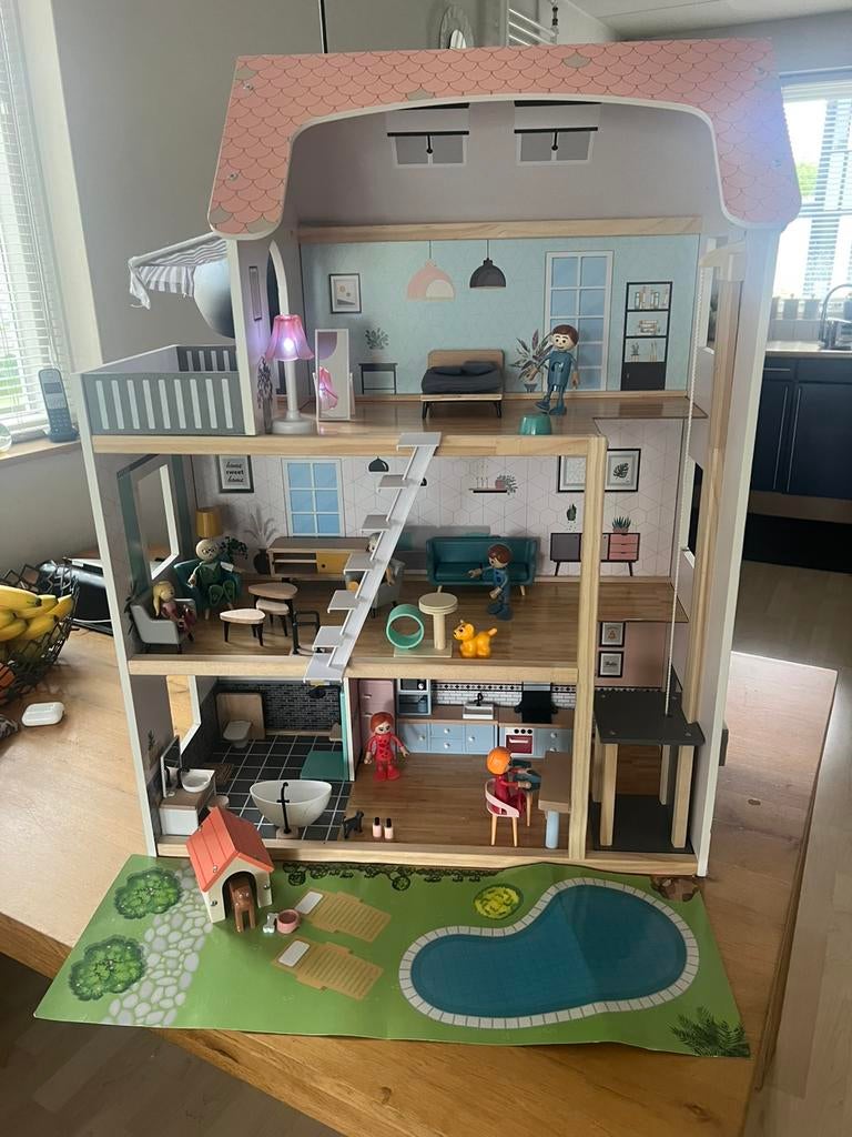 Poppenhuis (LIDL), Ophalen, Zo goed als nieuw, Poppenhuis