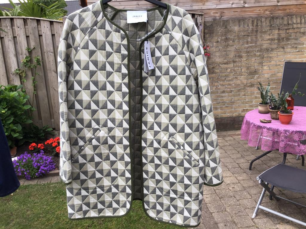 Janice patchwork jas/vest mt 36 nieuw, Ophalen of Verzenden, Nieuw, Maat 36 (S), Blauw