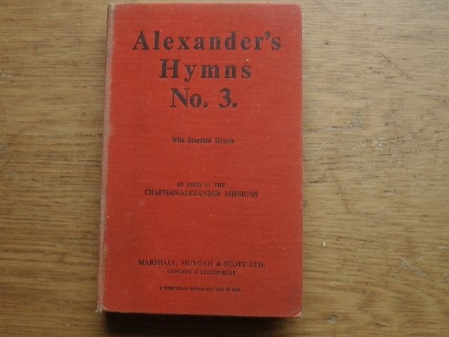 Alexander's Hymns No. 3 - Zangboek met religieuze liederen, Koor, Gebruikt, Ophalen of Verzenden, Thema