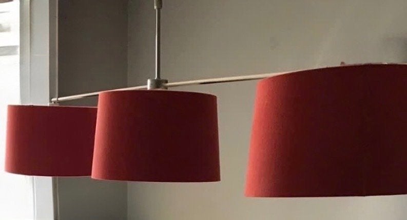 Eettafel lamp, Ophalen, E27 (groot), Zo goed als nieuw, Modern