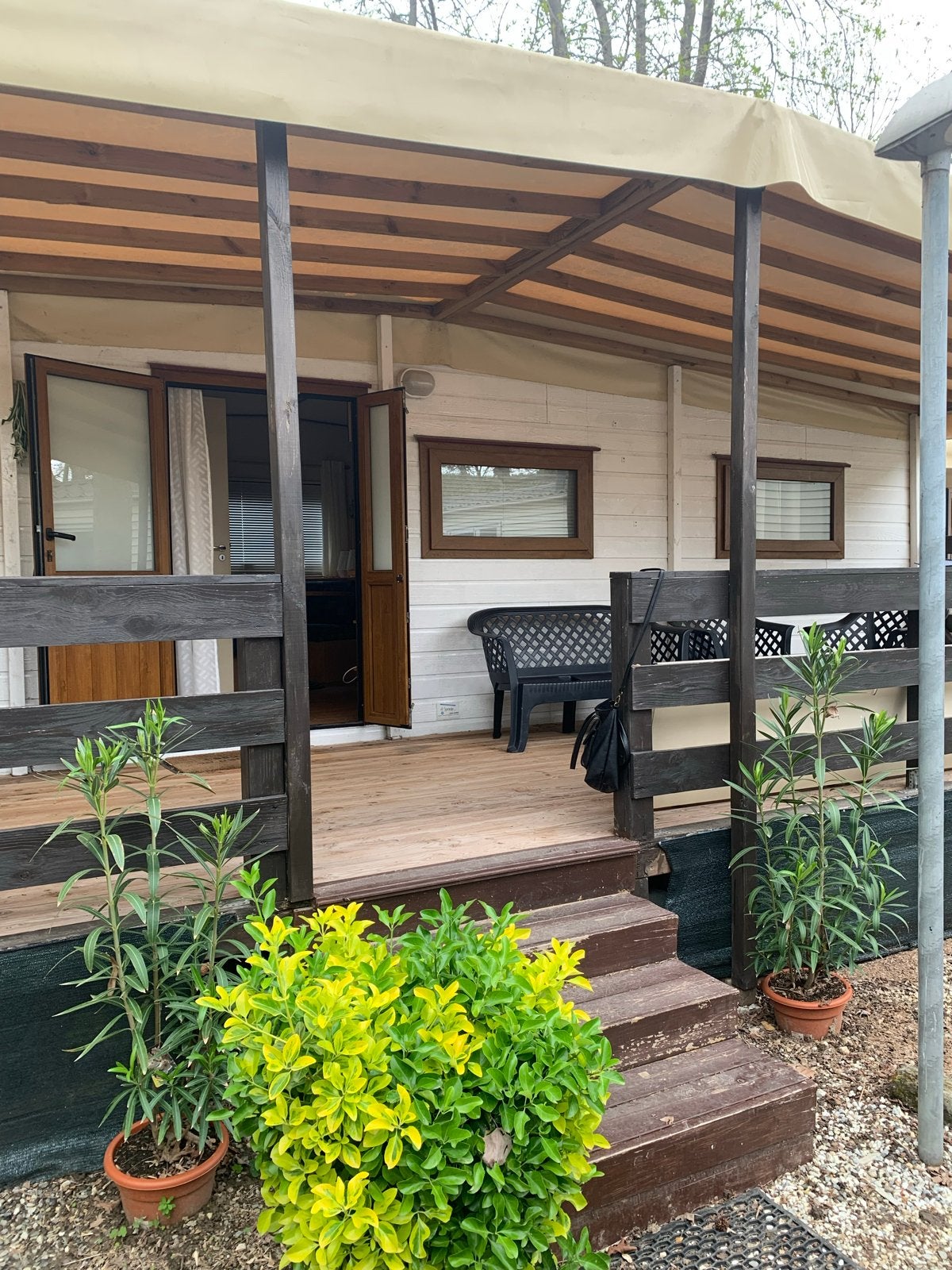 Mooi groot Chalet te huur in Ameglia Liguria., 5 personen, Ligurië of Bloemenrivièra, 2 slaapkamers, Recreatiepark