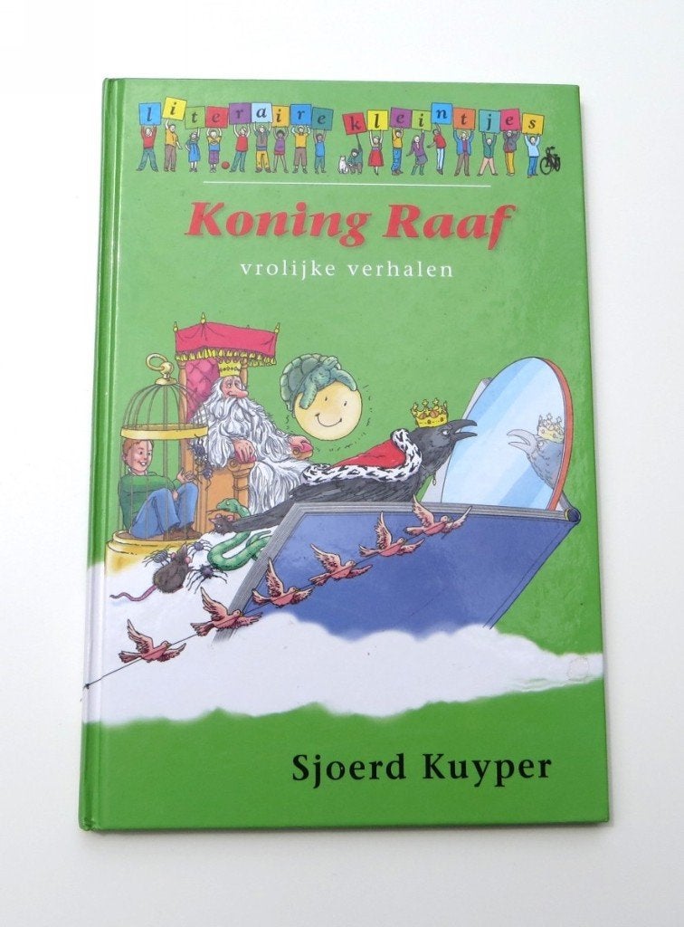 Sprookjesboek M3969: Sjoerd Kuyper - Koning Raaf 8+, Ophalen of Verzenden, Zo goed als nieuw, Sprookjes, Sjoerd Kuyper