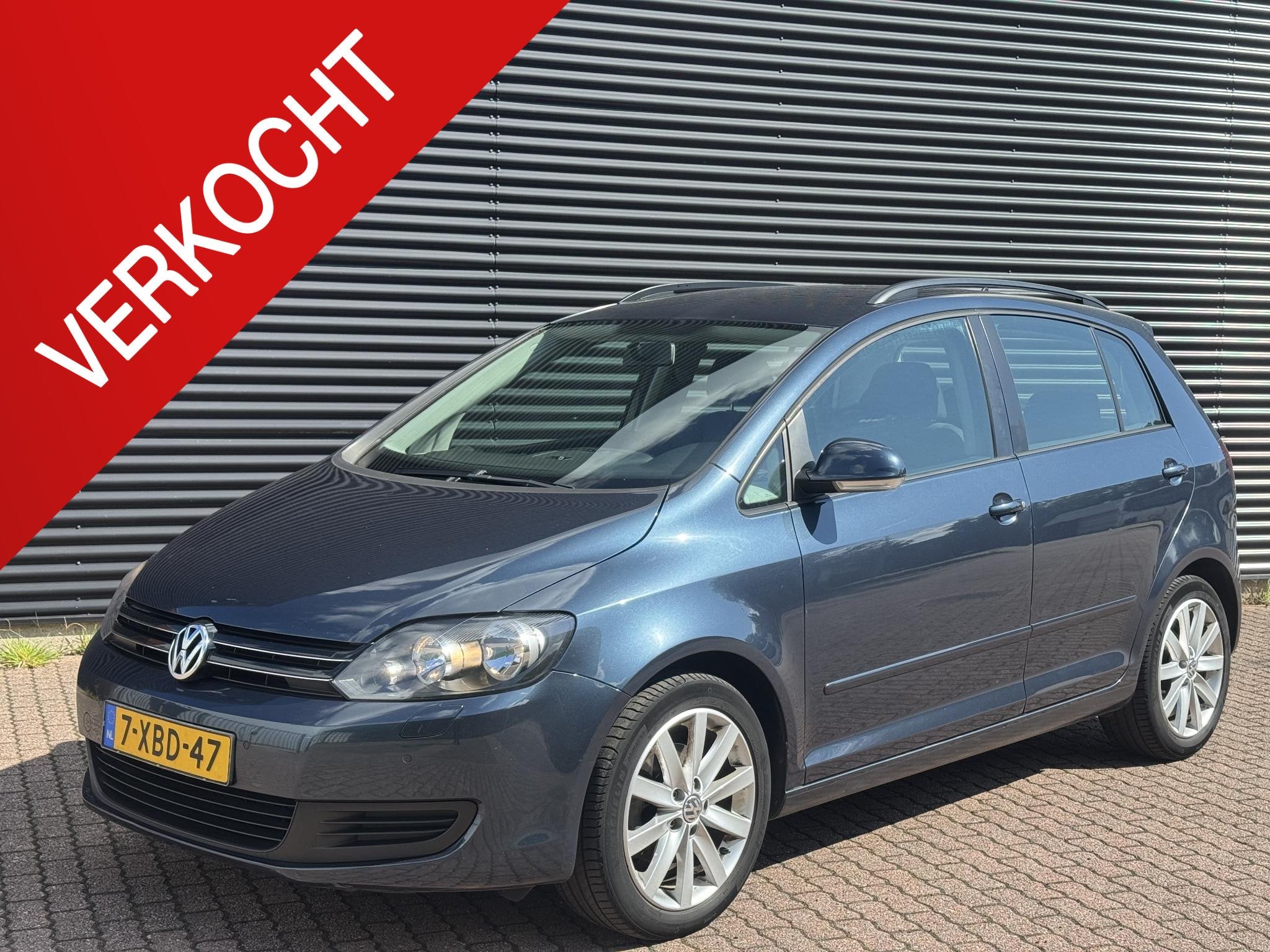 Volkswagen Golf Plus 1.4 TSI Highline Nwe Mechatronica/Ketti, Euro 5, Gebruikt, Zwart, Blauw