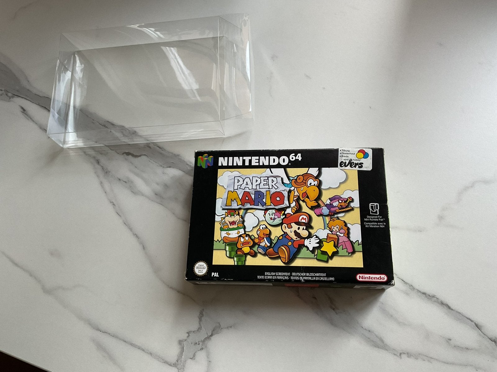 Paper Mario N64 compleet en met strategy guide, 1 speler, Zo goed als nieuw, Vanaf 3 jaar, Ophalen