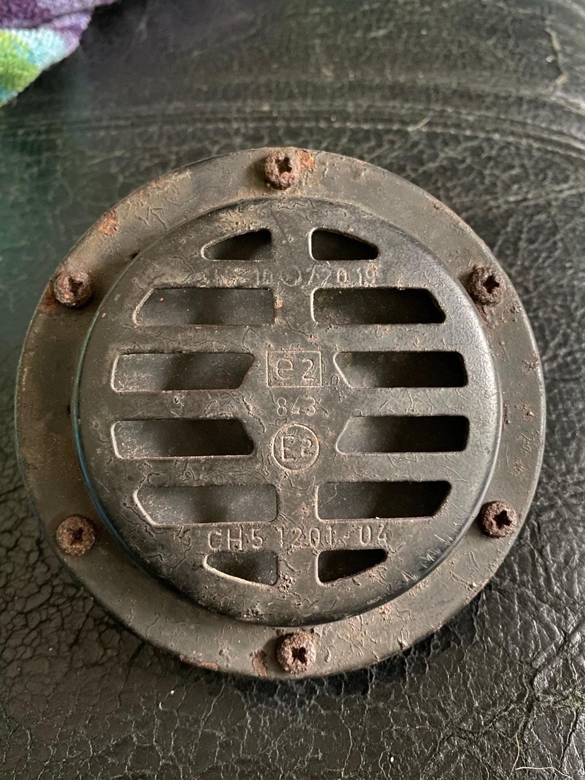 Seima SHF10. Oude Elektrische claxon., Ophalen of Verzenden, Gebruikt, Oldtimer onderdelen