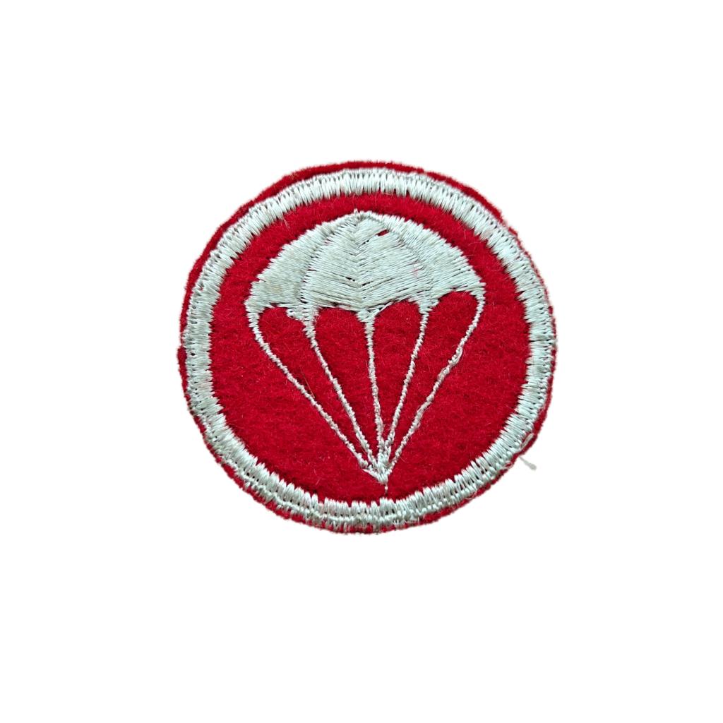 WWII US Airborne Artillery Cap Patch, Ophalen of Verzenden, Amerika, Embleem of Badge