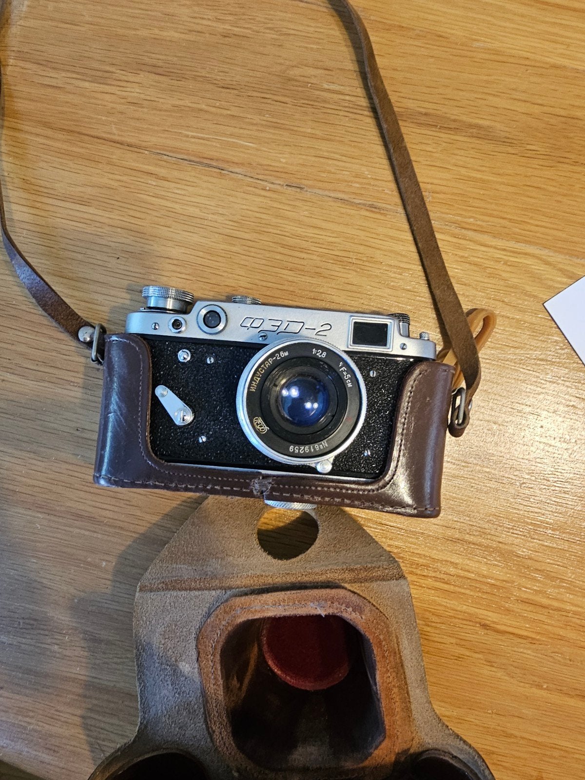 antiek foto toestel, Audio, Tv en Foto, Fotocamera's Analoog, Ophalen, Compact, Overige Merken