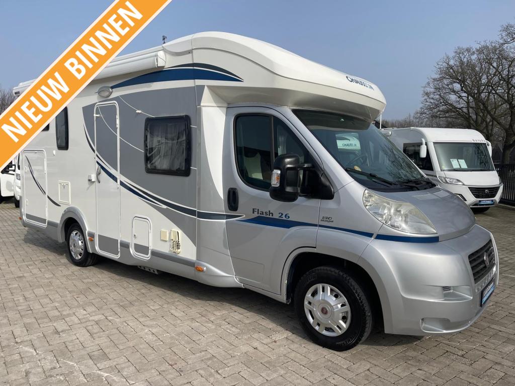 Chausson Flash 26 Vastbed Hefbed Top-indeling 2011 Airco, Ringverwarming, Fiat, Tot en met 4, Chausson