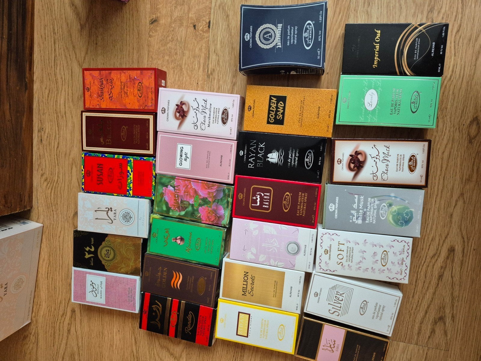 dubai parfums 3 voor 20 yara golden sand enz, Ophalen of Verzenden