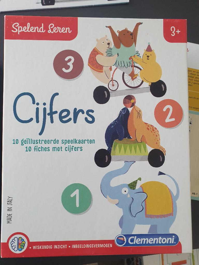 Cijfers Clementoni, Ophalen of Verzenden, Zo goed als nieuw, Ontdekken