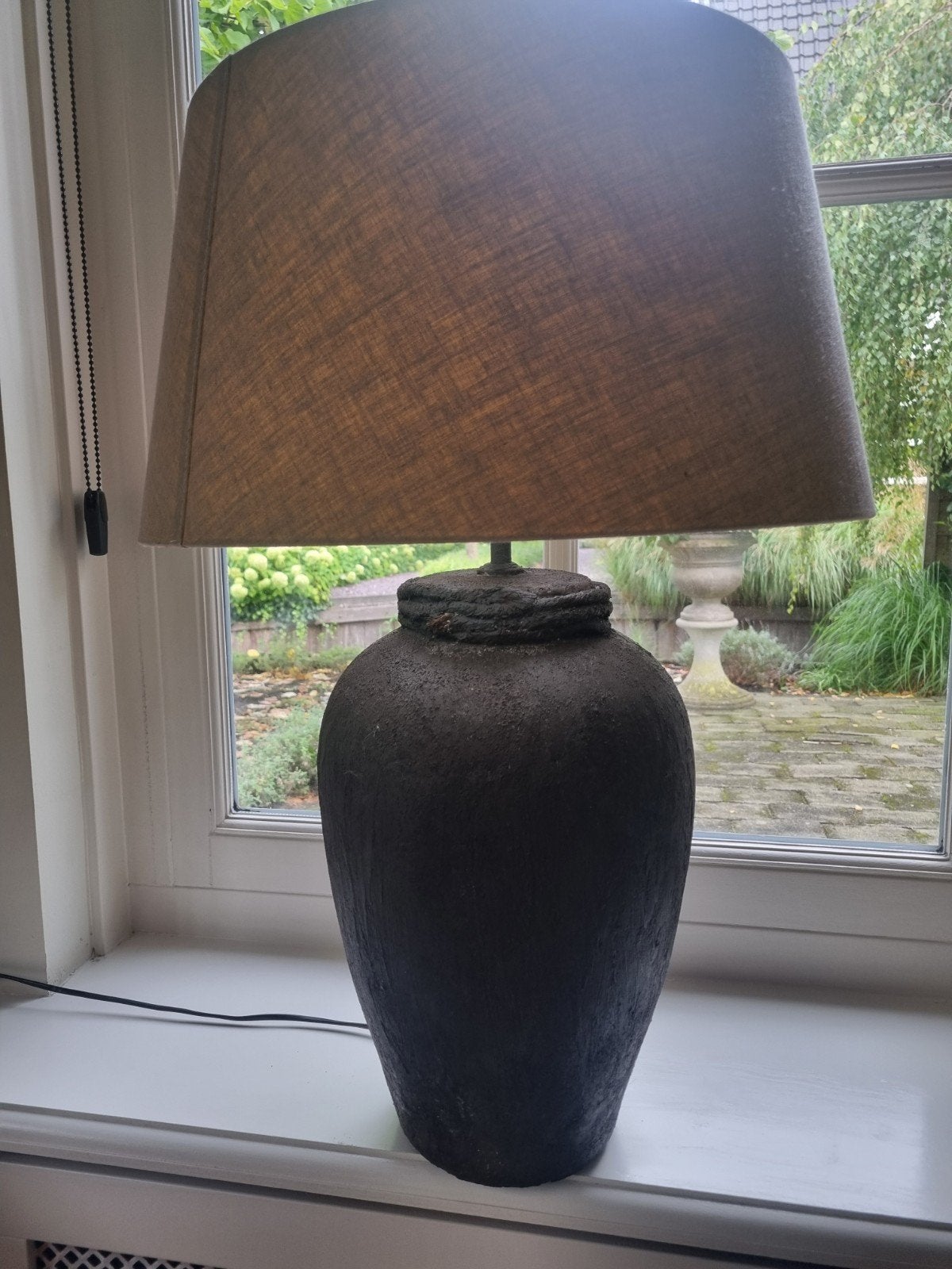 Robuuste sfeervolle kruiklamp, Huis en Inrichting, Ophalen of Verzenden, Landelijk