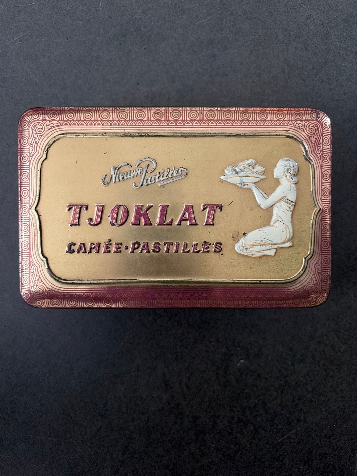 Vintage Tjoklat Camee Pastilles Bonbondoosje, Ophalen of Verzenden
