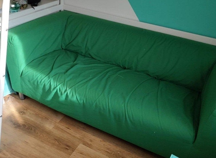 klippan bank hoes, Ophalen, Gebruikt, 150 tot 200 cm, Tweepersoons