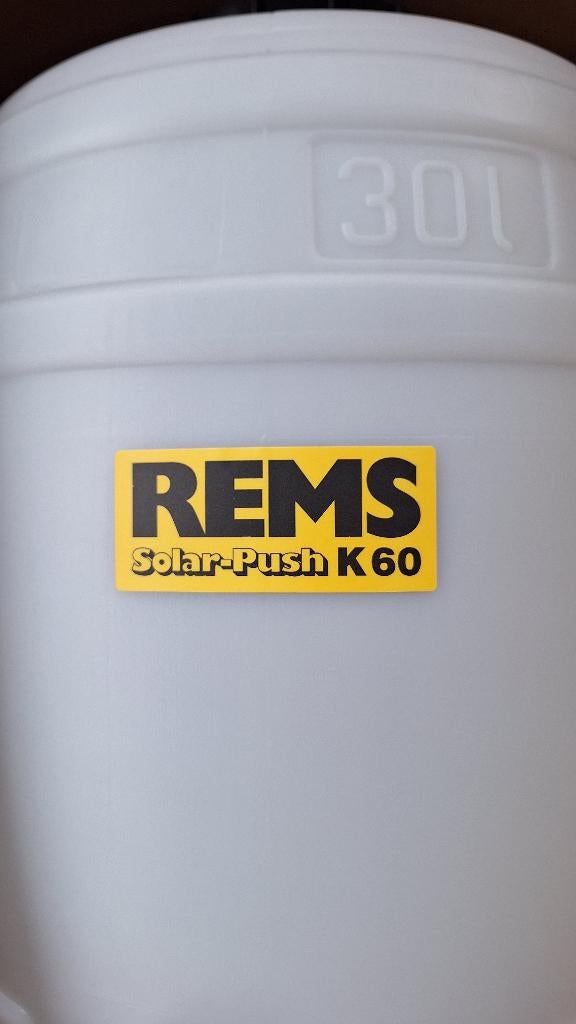 Rems solar push k 60 elektrische vulmachine en spoelmachine., Auto diversen, Autogereedschap, Ophalen, ., Nieuw, .