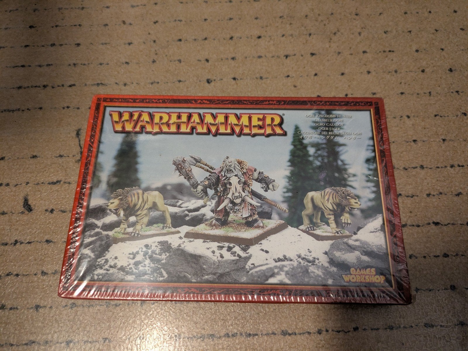 Warhammer Ogre Kingdoms Hunter (NIB), Ophalen of Verzenden, Nieuw, Warhammer, Figuurtje(s)