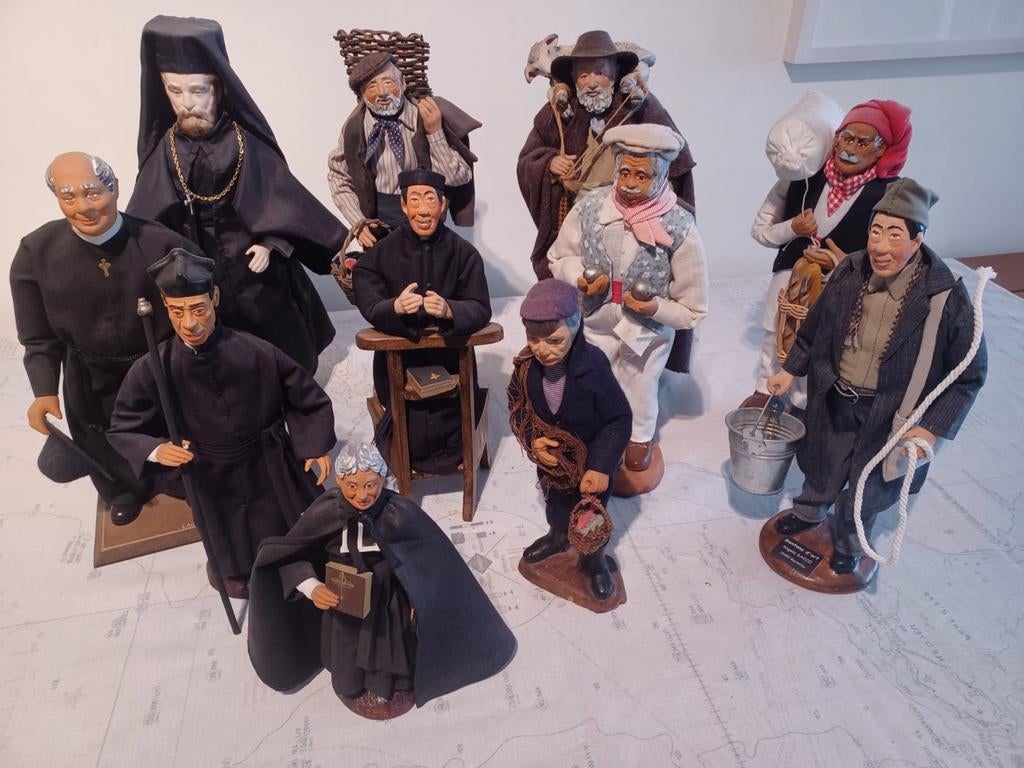 Beeldjes Santons de Provence, Verzamelen, Beelden en Beeldjes, Zo goed als nieuw, Ophalen of Verzenden