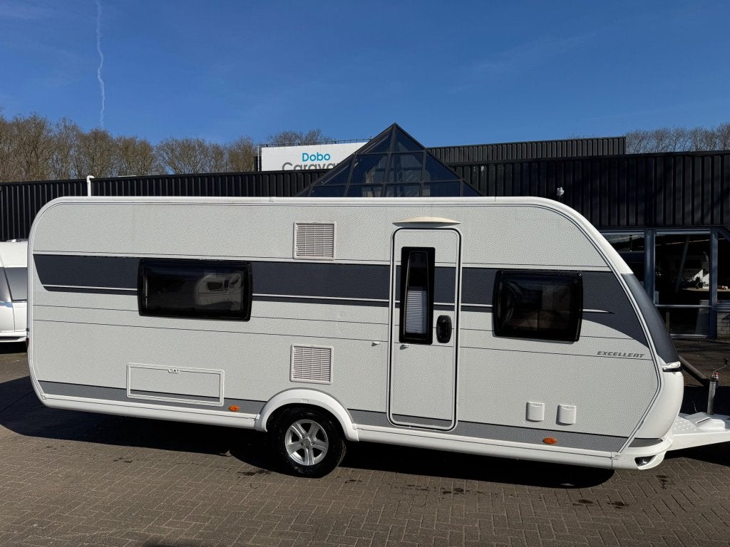Hobby Excellent 560 WFU 2021 | Grote badkamer, Caravans en Kamperen, Hobby, Bedrijf, Overige typen, 5 tot 6 meter