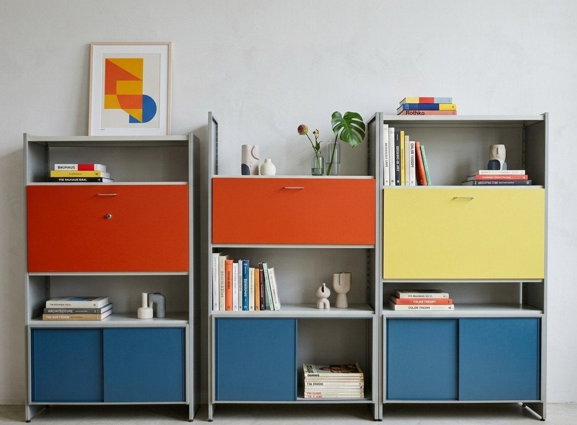 Gispen Cordemeyer  modulaire wandkast, Ophalen of Verzenden